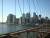 Lower Manhattan depuis Brooklyn Bridge.